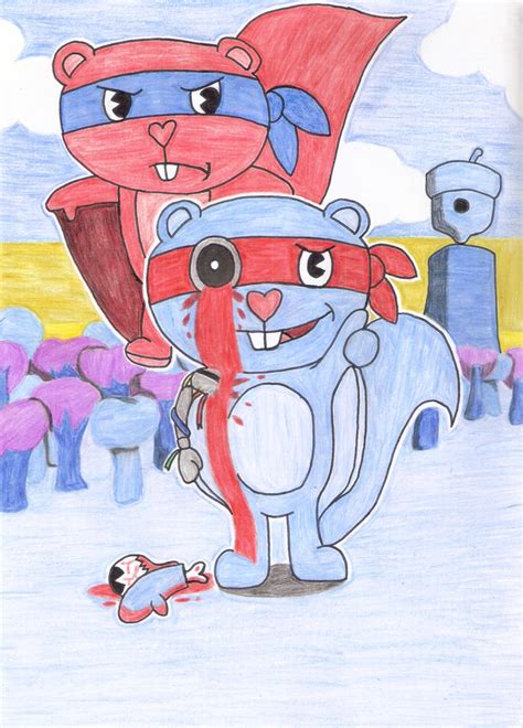 Happy Tree Friends: Splendid and Splendont by TreeGecko on DeviantArt