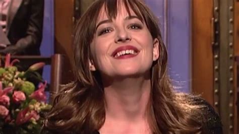 Dakota Johnson Mocks "Fifty Shades of Grey" During "SNL"