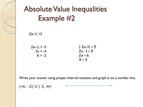 PPT - Solve absolute Value Inequalities PowerPoint Presentation, free ...