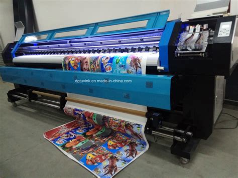 10.5FT Digital Inkjet Large Format Eco Solvent Printing Machine - China Large Format Printer and ...