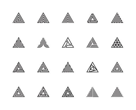 Best Triangle Logo Illustrations, Royalty-Free Vector Graphics & Clip Art - iStock