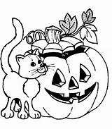 Fun Halloween Coloring Pages sketch template