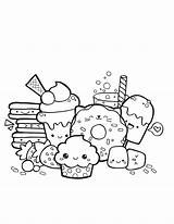 24 Printable Cute Kawaii Coloring Pages  Digital Download/instant sketch template