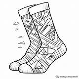 Crazy Socks Coloring Pages  Free & Printable sketch template