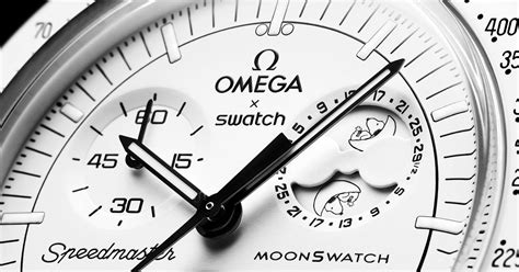 The Swatch x Omega Snoopy MoonSwatch has arrived