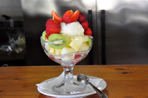 Fruity Created: Fruit Salad With Cream