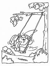 Easy Swing Coloring Page  Free Printable Pages For Kids sketch template