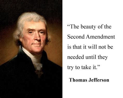 Thomas Jefferson 2nd Second Amendment Famous Quote 11 x 14 Photo ...