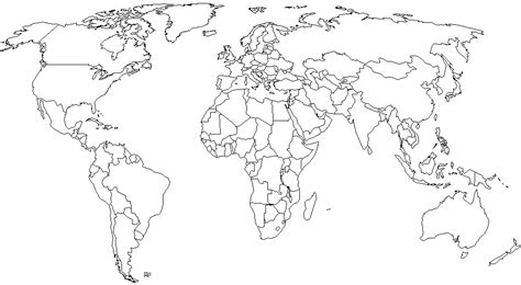 Blank World Map Ms Paint