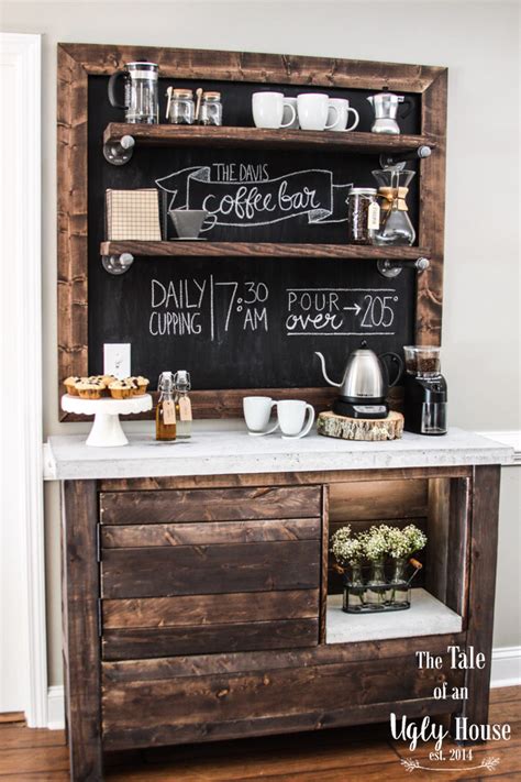 Coffee Bar Build - Sincerely, Marie Designs
