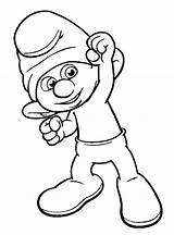 The Smurfs 2 Vexy Coloring Pages sketch template