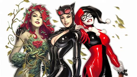 Gotham City Sirens HD Wallpaper: Poison Ivy & Harley Quinn