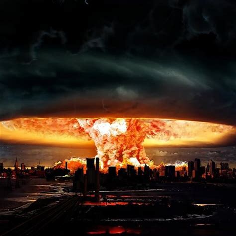 Nuclear Explosion Of Darkness iPad Wallpapers Free Download