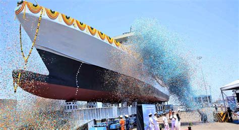 Indian Navy's 4th Anti-Submarine Warfare Craft 'Amini' Launched