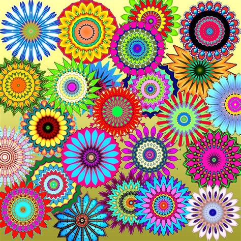 Download Patterns Kaleidoscopes Colorful Royalty-Free Stock Illustration Image - Pixabay