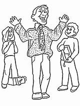 為孩子的色頁 Fathers Day coloring Pages sketch template
