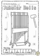 Glockenspiel Coloring Pages sketch template