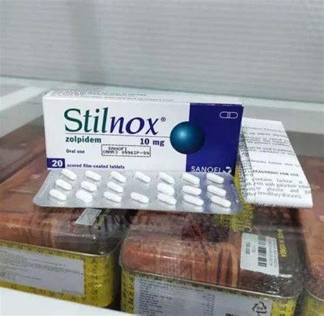 Stilnox 10mg Stilnox Cr 12.5mg Worldwide Delivery at Rs 3000/box in Kolkata