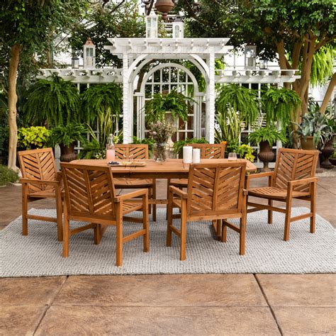 Manor Park Outdoor Patio Dining Set, 7 Piece, Multiple Colors and Styles - Walmart.com | Patio ...