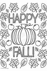 Autumn Coloring Page Printable sketch template