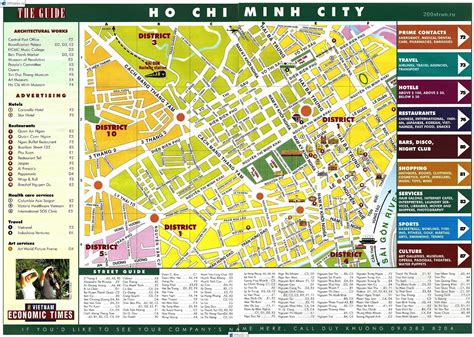 Ho Chi Minh City Travel Map