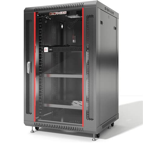 Buy Sysracks18U 24 Inch Deep Wall It Server Rack Cabinet Enclosure ...