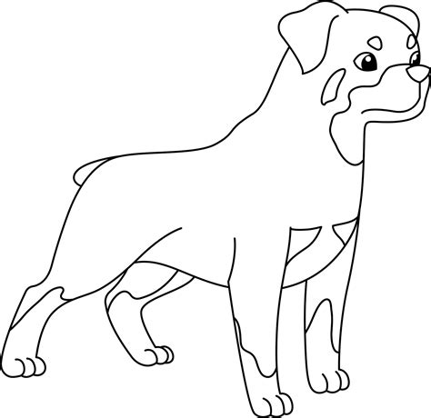 Rottweiler Printable Template | Free Printable Papercraft Templates