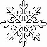 Snowflake Coloring Clipartmag Sketch Page sketch template