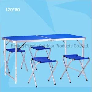 Small Fishing Folding Desk with Chair Hiker Camp Fishing Desk - China ...