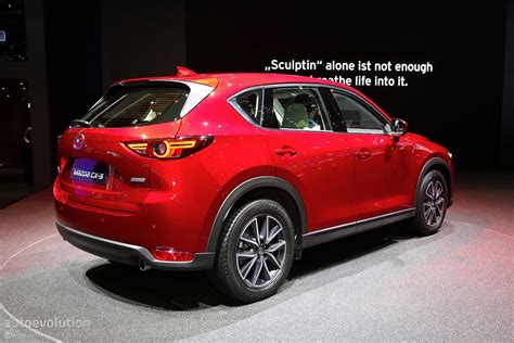 2017 Mazda CX-5 Brags With Soul Red Crystal Paintwork In Geneva - autoevolution