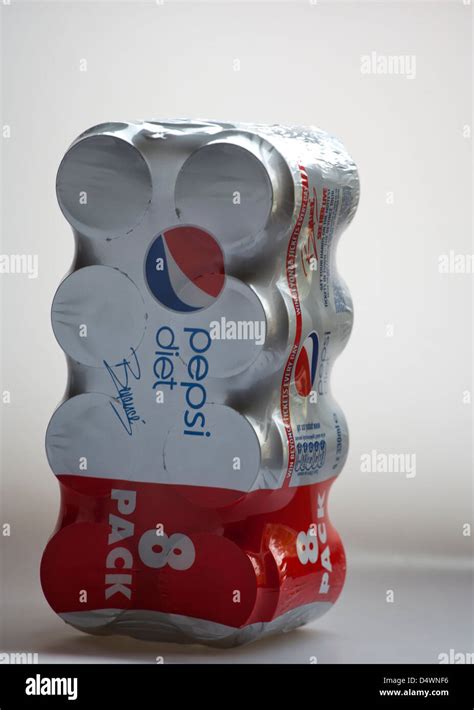 8 PACK OF DIET PEPSI Stock Photo - Alamy