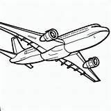Cargo Airline Plane Coloring Page  For Kids – Smart Creative sketch template