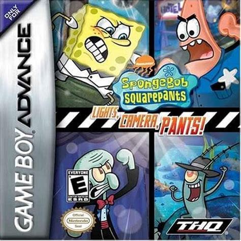 SpongeBob SquarePants: Lights, Camera, Pants! - Game Boy Advance (GBA) ROM - Download