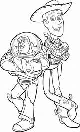 Disney Toy Story Woody And Buzz Coloring Page  Pages To sketch template