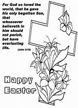 Religious Easter Coloring Pages  Best For Kids sketch template