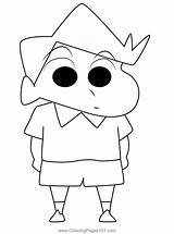 Toru Kazama Crayon Shin chan Coloring Page For Kids  Free sketch template