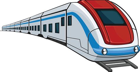 Train Subway Express Intercity Cartoon Vector Illustration 2144012 ...