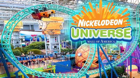 Riding Rollercoasters INSIDE the Mall Of America! - YouTube