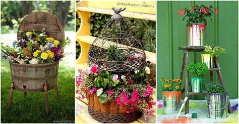 10 Brilliant Planter Alternatives for Your Backyard