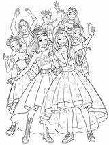 Barbie Princess coloring Page  Download Print Or Color Online For Free sketch template