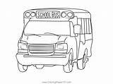 Outside School Bus Coloring Page For Kids  Free Buses Printable sketch template