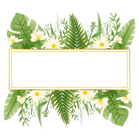 Watercolor Green Leaf Frame, Watercolor, Leaf, Watercolor Leaves PNG Transparent Image and ...