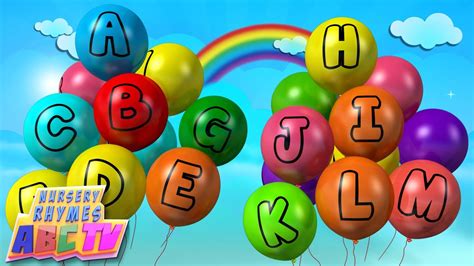 ABC Song | Alphabets on Balloons | Alphabets song | Learn Alphabets - YouTube