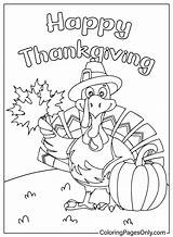 Thanksgiving Coloring Pages Turkey  Free Printable sketch template