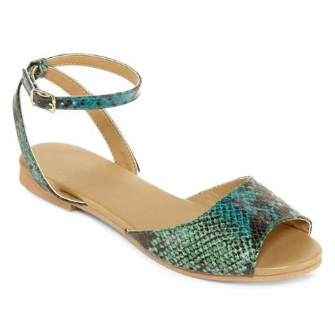 jcpenney - Ankle-Strap Wedge Sandals - jcpenney | Casual shoes, Ankle strap wedges, Strap sandals