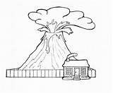 Free Printable Volcano Coloring Pages For Kids sketch template