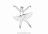 Ballerina Coloring Pages  Free Printable Ballet Sheets sketch template