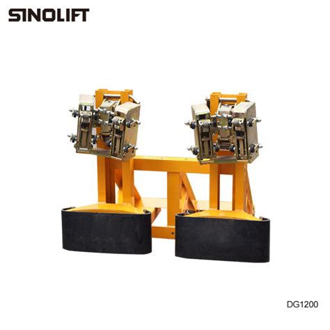 Drum grabber forklift| forklift drum dumper