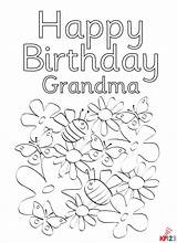 Verjaardag Oma kleurplaten Ze Zijn Allemaal Gratis sketch template