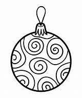 Printable Christmas Ornaments Coloring Pages sketch template